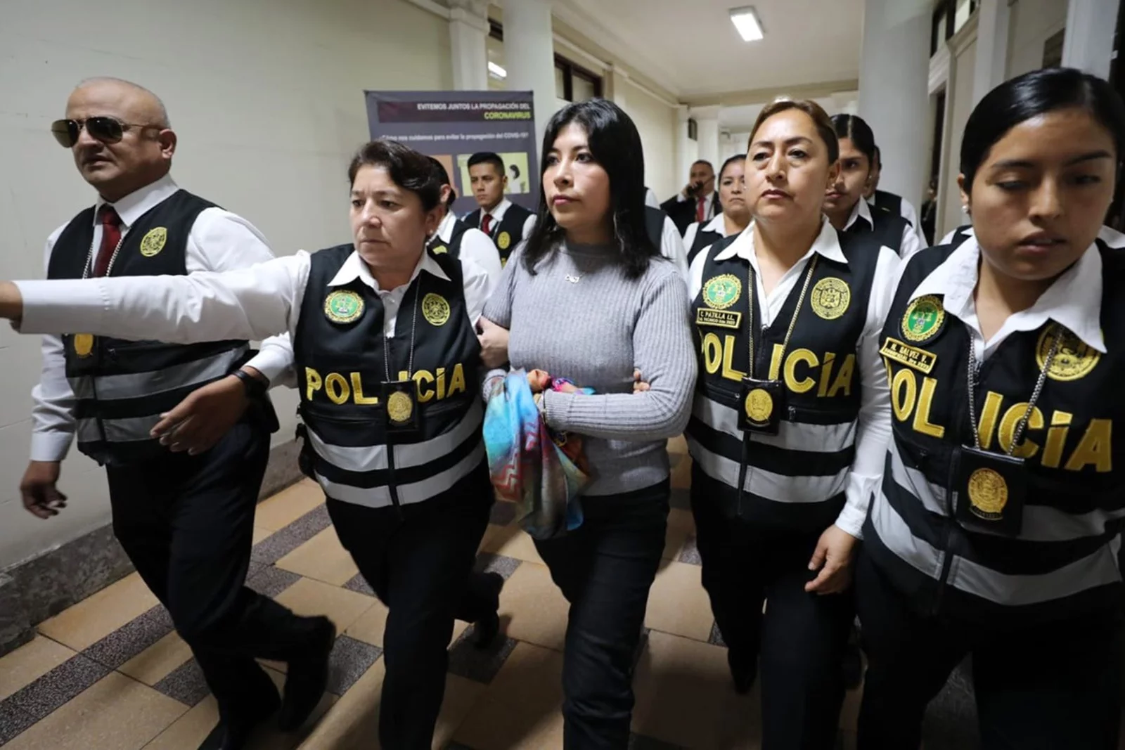 Betssy Chávez: trasladan a expremier al penal de mujeres de Chorrillos