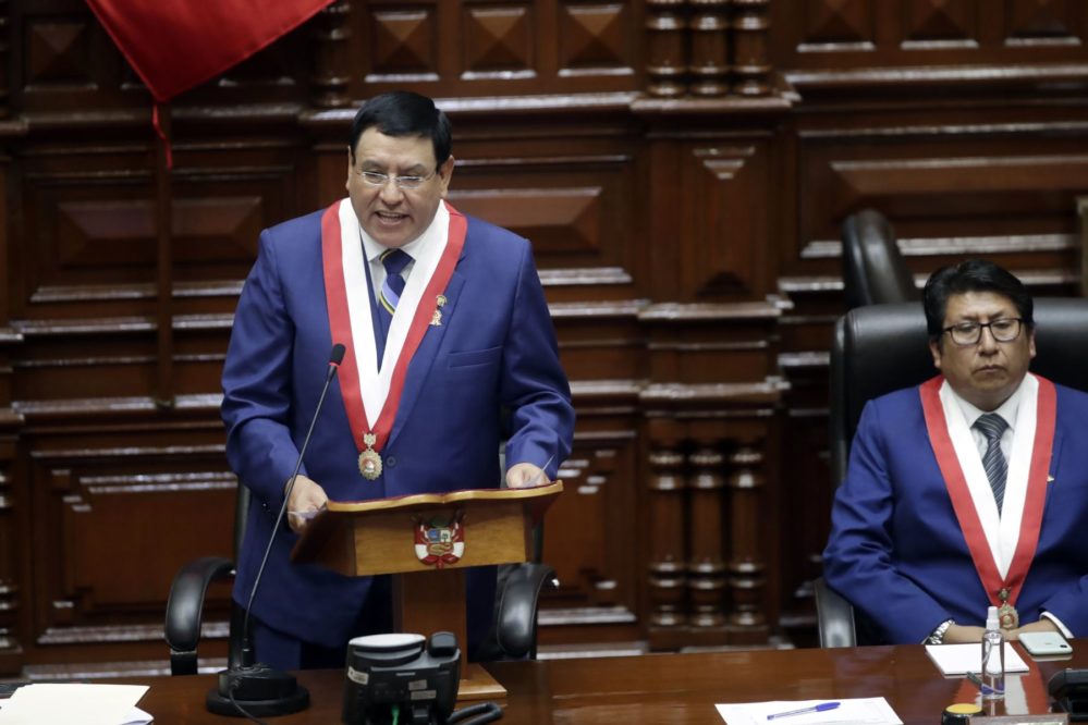 Alejandro Soto es nuevo presidente del Congreso