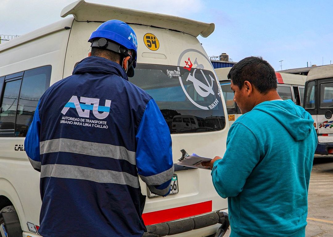 ATU: En dos meses, se inspeccionó a conductores de 1,141 vehículos sin licencia ni seguro SOAT.