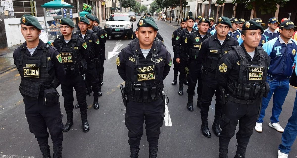 24 mil policías resguardarán la capital durante la Tercera Toma de Lima