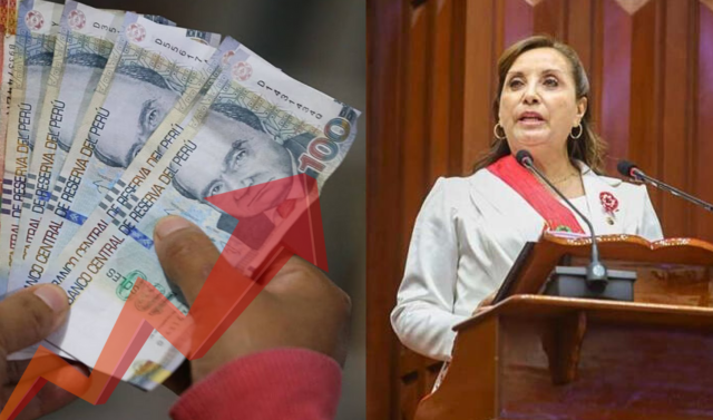 Dina Boluarte: «Mi Gobierno espera pronto podamos anunciar el incremento del sueldo mínimo vital»