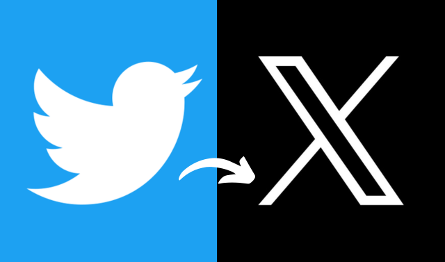 Elon Musk cambia el logo del pajarito de Twitter por una X. (Composición: La Razón).
