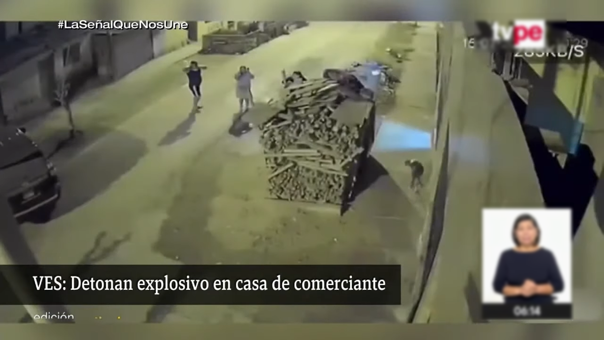 Villa El Salvador: Individuo coloca artefacto explosivo en la residencia de una comerciante