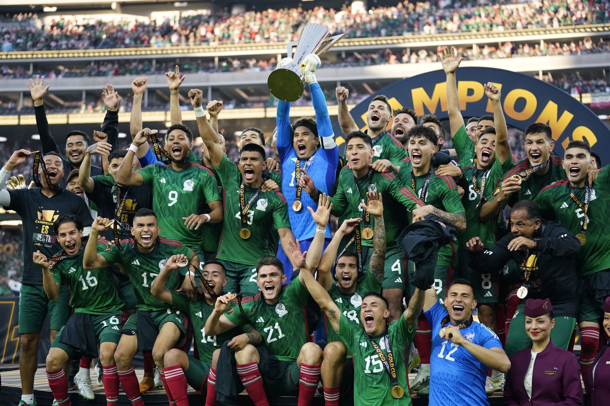 México se consagra campeón de la Copa de Oro por novena vez