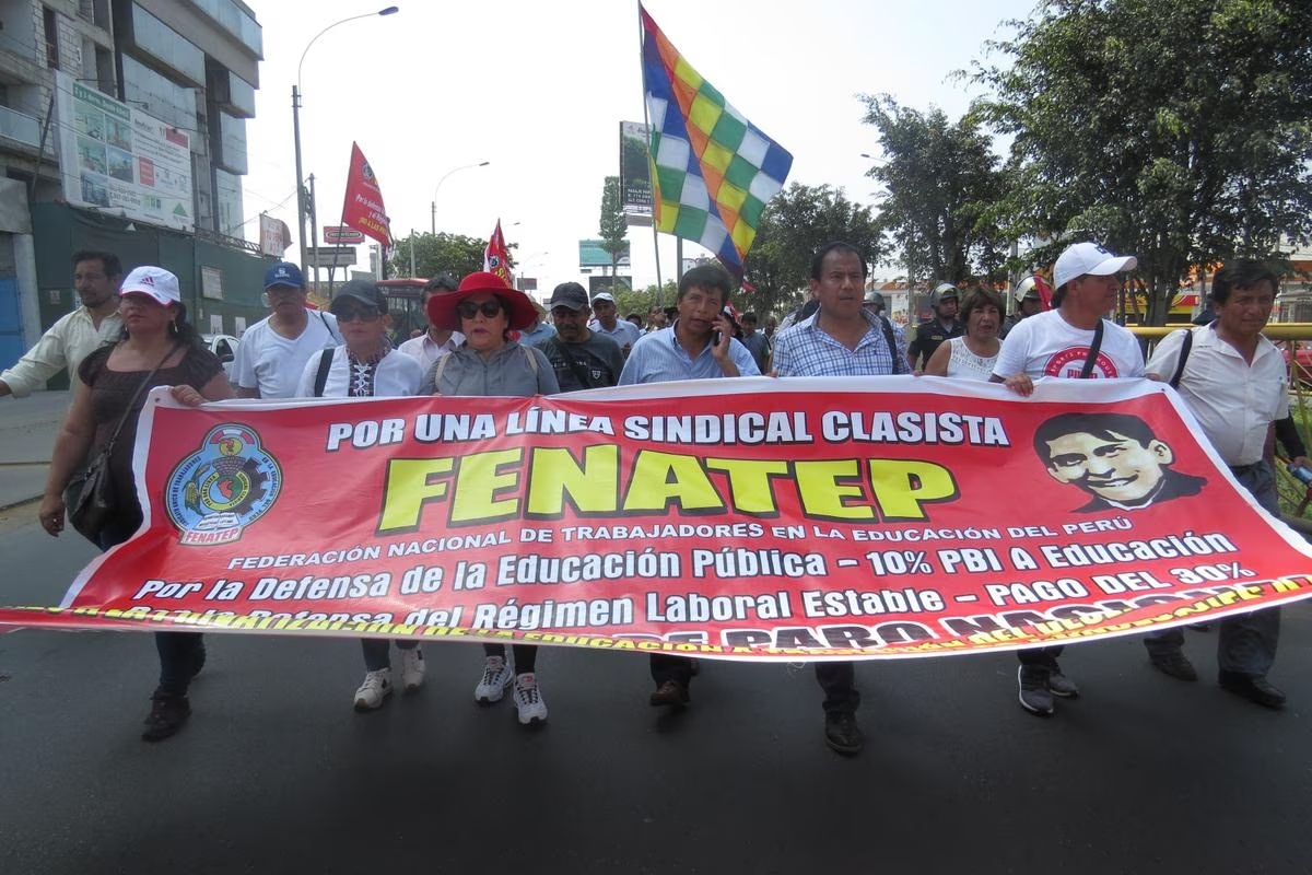 Pedro Castillo: FENATE pierde su condición de sindicato