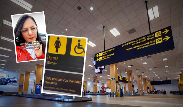 TikTok: Ciudadana denuncia uso de letrero con identidad de género en baño para mujeres