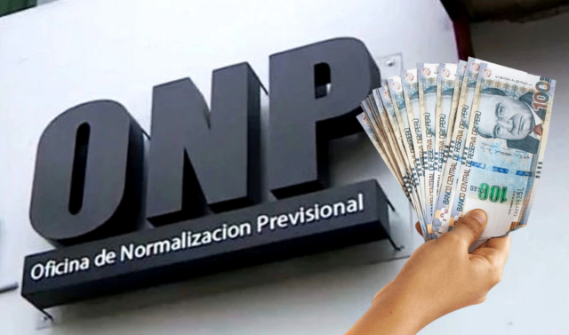 ONP: Banco de la Nación inicia el pago a jubilados. (Composición La Razón).
