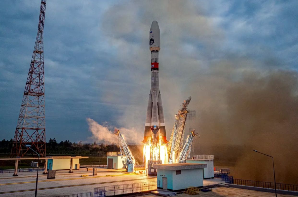 Cohete ruso se estrelló contra la Luna
