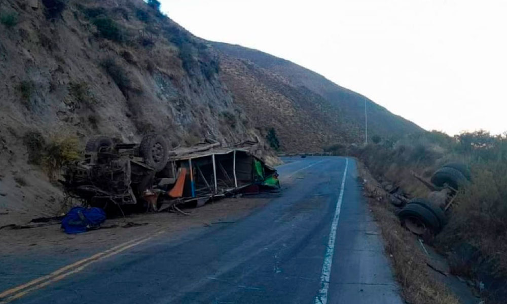 Huancavelica: Dos accidentes de tránsito dejan al menos 20 muertos y varios heridos