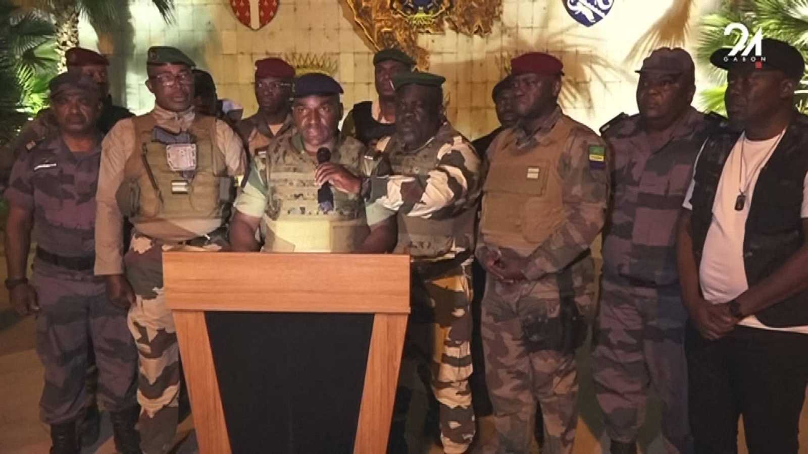 Golpe de Estado en Gabón: Militares ponen a presidente bajo arresto domiciliario. (Foto: Redes sociales).