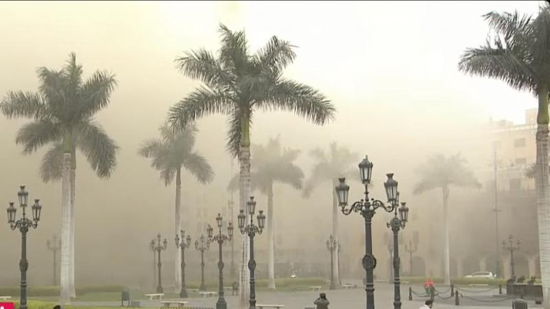 Centro de Lima: Se registró una amenaza de incendio en Plaza de Armas