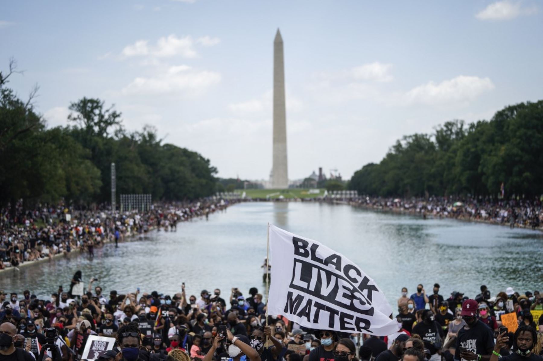 Marchan en Washington por el 60 aniversario del «I have a dream»