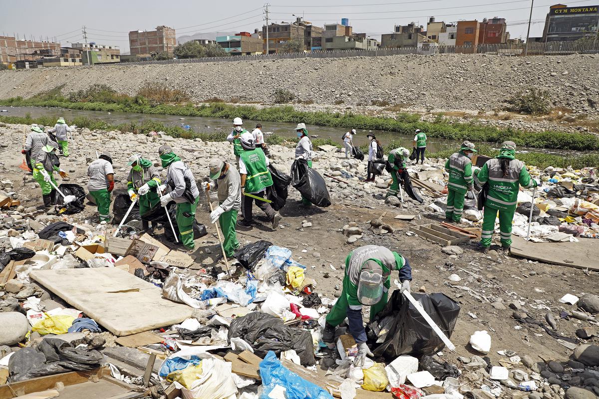 Lima Norte: 7,500 toneladas de basura se limpiarán del río Chillón