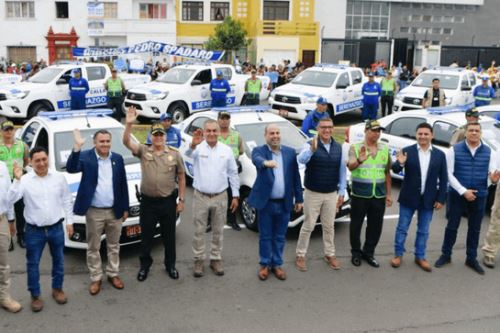 PNP y Serenazgo refuerzan patrullaje en Callao con 50 vehículos nuevos