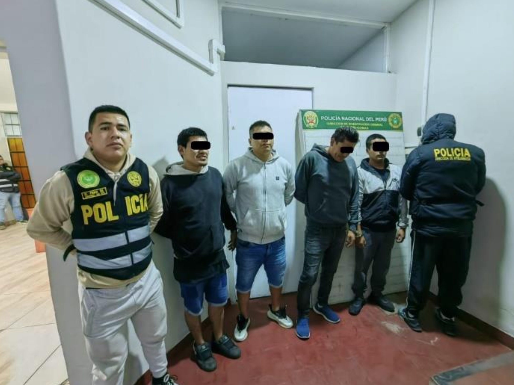 PNP desarticula banda delictiva «El Club Bendito» en operativo antidrogas