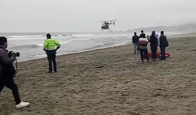 ntanilla: Familia muere ahogada en playa Bahía Blanca. (Foto: Redes sociales).