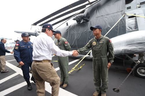 Mindef anuncia llegada de helicópteros españoles a la Marina del Perú