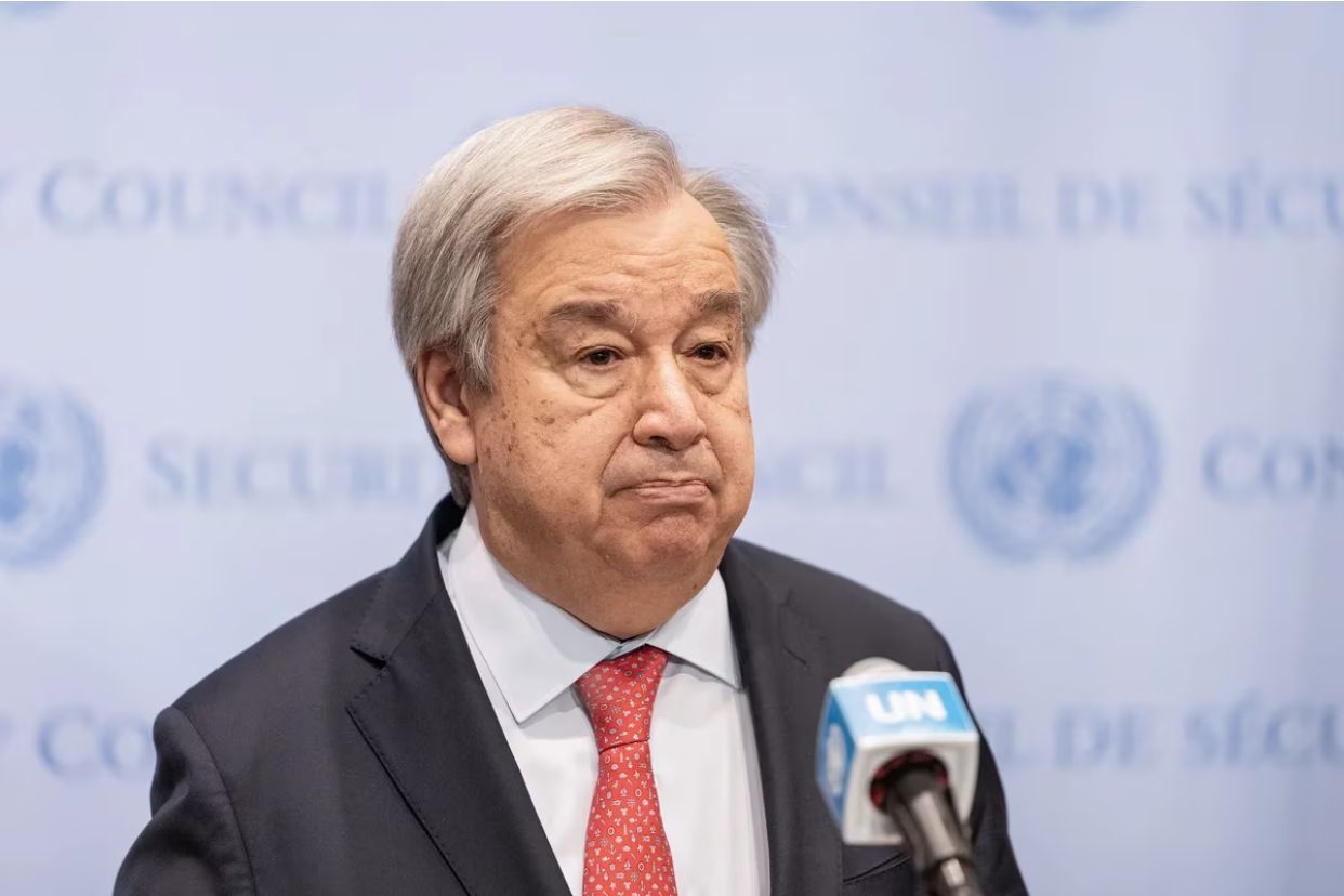 Secretario de la ONU advirtió sobre colapso climático