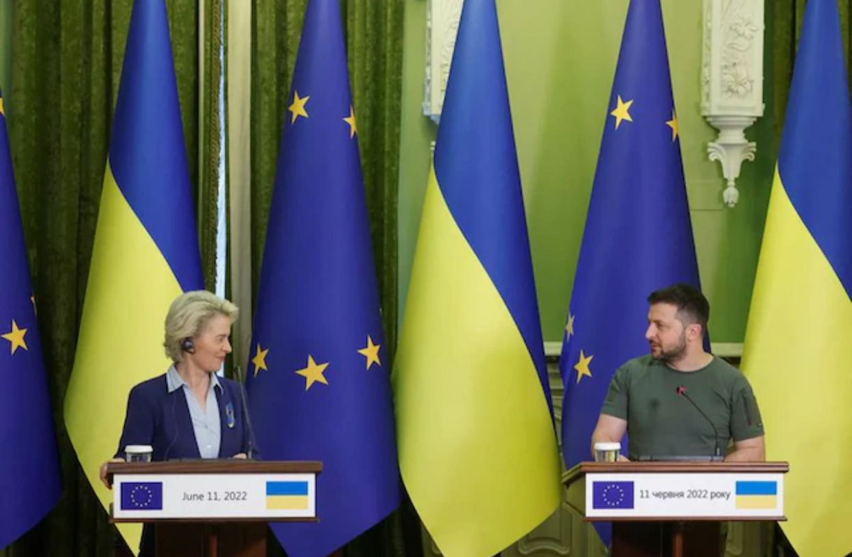 Ucrania y la UE acordaron facilitar las exportaciones agrícolas