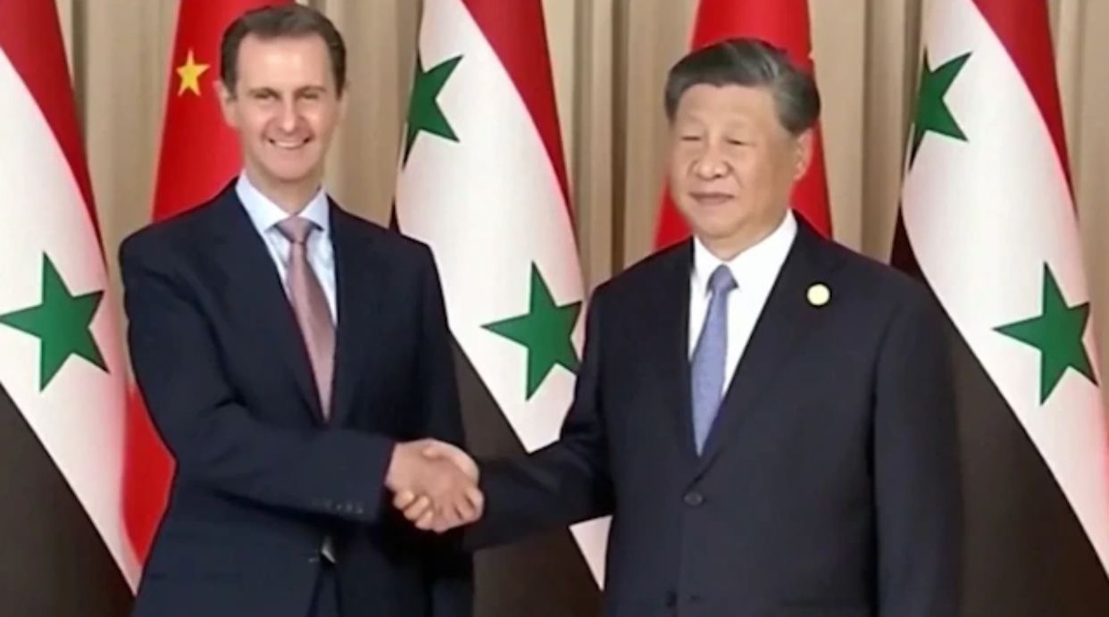la nueva asociación entre China y Siria