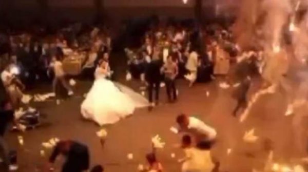 Irak: Incendio durante celebración de boda deja más de 100 muertos. (Foto: Redes sociales).