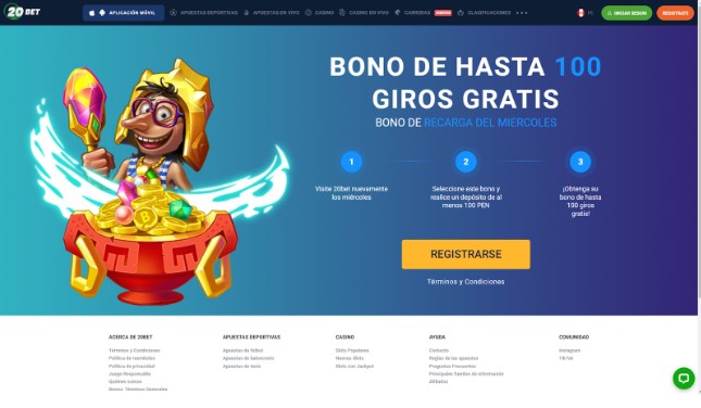 20Bet en Perú: Promociones y Bonos Explicados