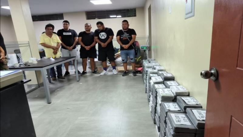 Dirandro incauta más de 320 kilos de cocaína en Piura. (Foto: TVPerú Noticias).