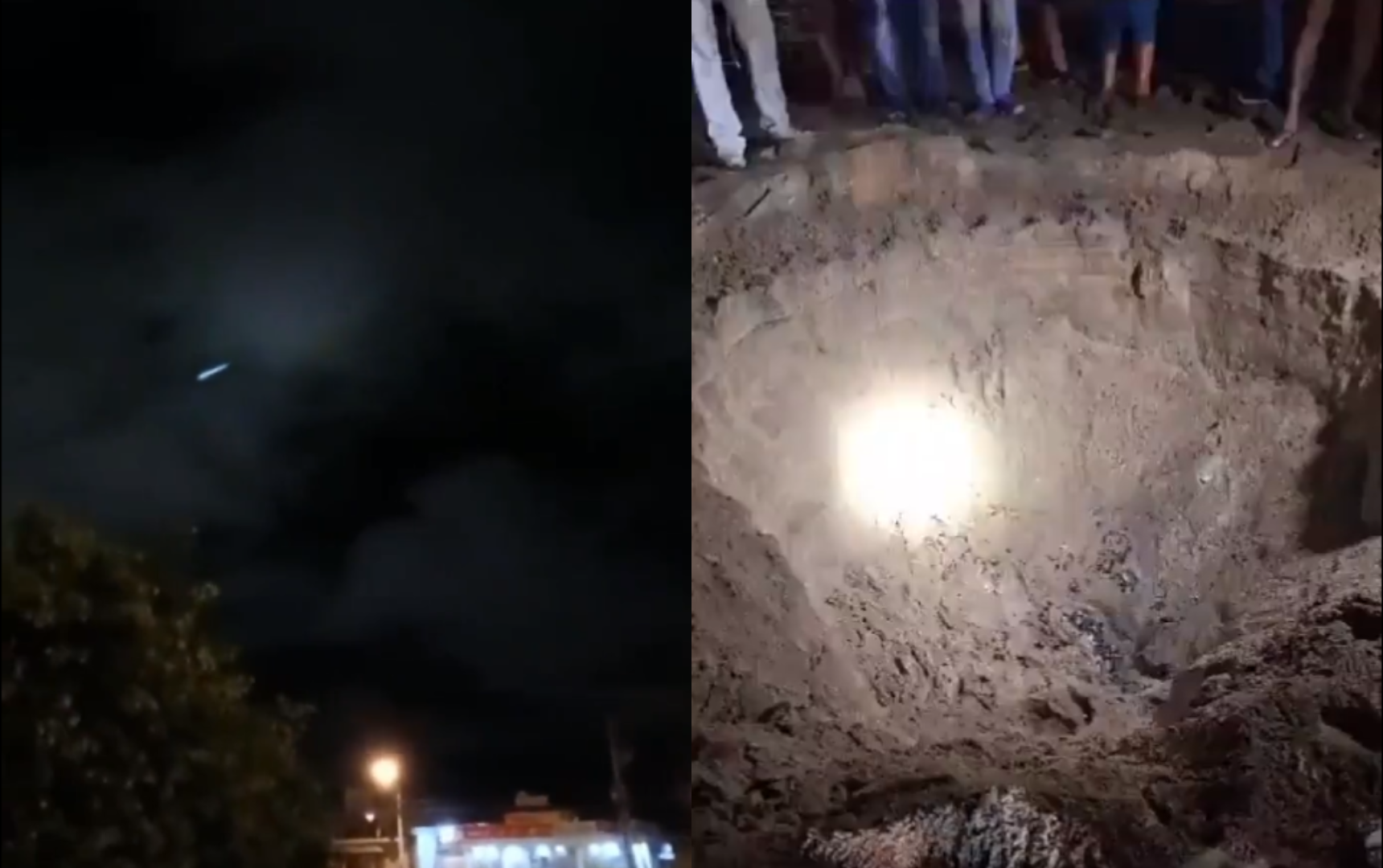Ecuador: Supuesto meteorito impacta en playa ‘Punta Carnero’ 