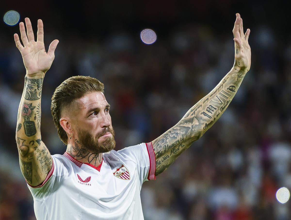 Sergio Ramos debuta con victoria en el Sevilla