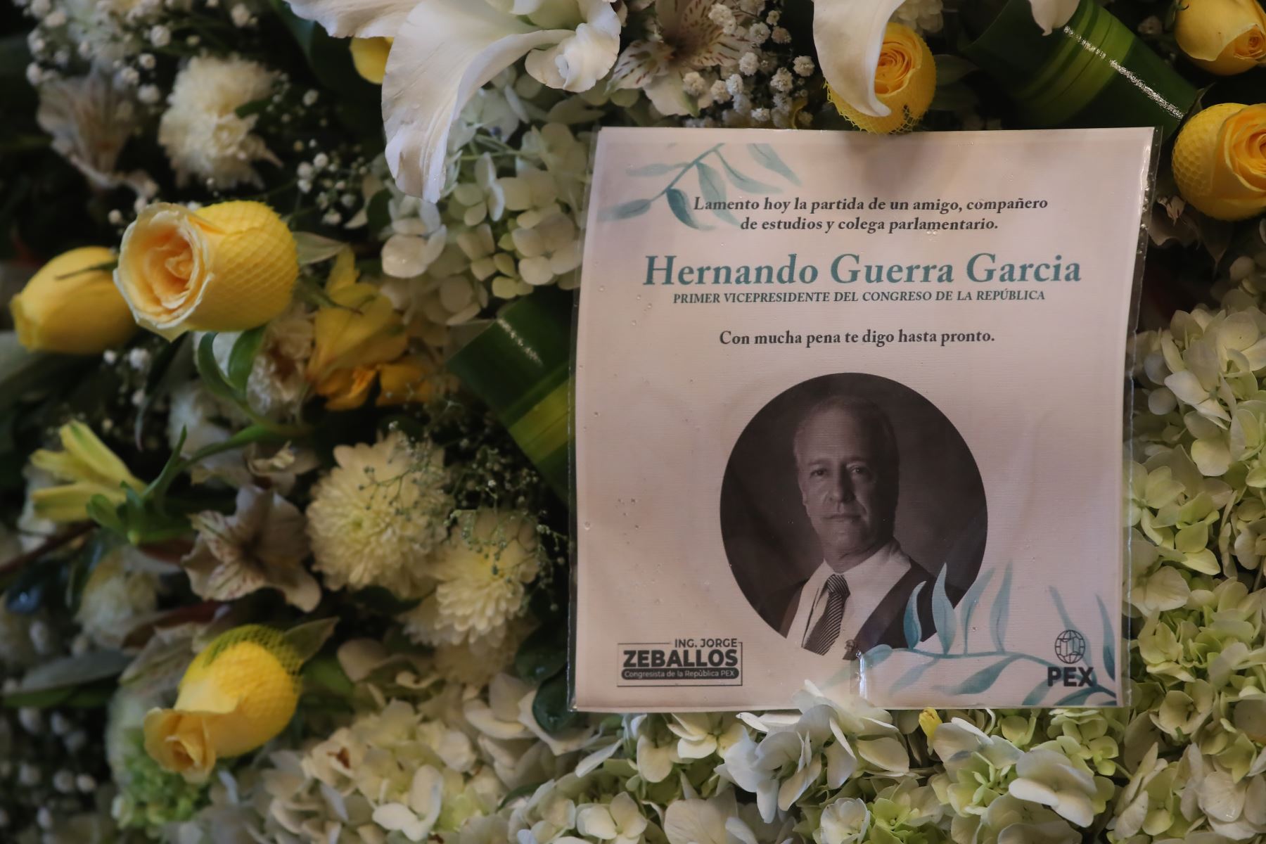 Hernando Guerra García: Congreso de la República rinde homenaje póstumo