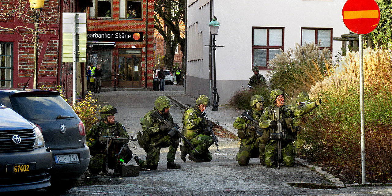 Suecia: Ejército resguarda las calles para combatir la delincuencia. (Foto: AFP).