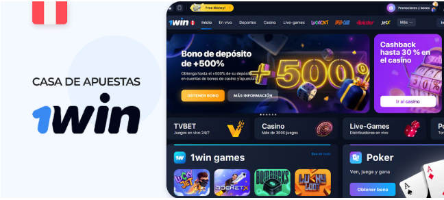 1Win: Su principal destino para apuestas deportivas y entretenimiento de casino en Perú