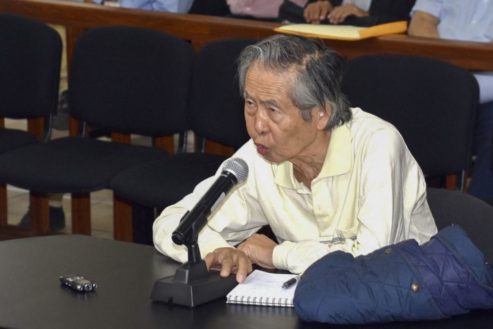 Fujimori reaparece y pide restituir indulto