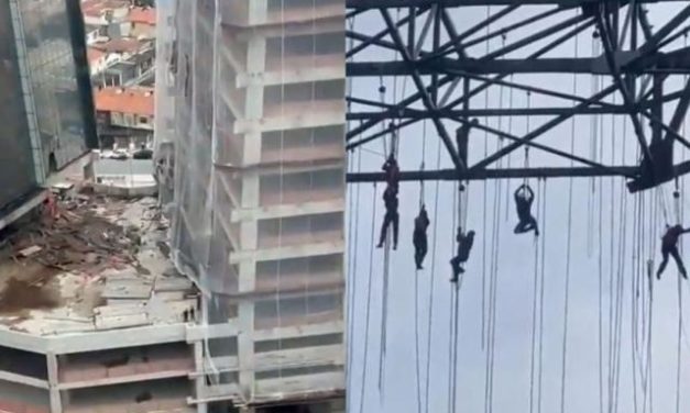 Brasil: obrero pierde la vida al caer desde una altura de 140 metros. (Foto: redes sociales).