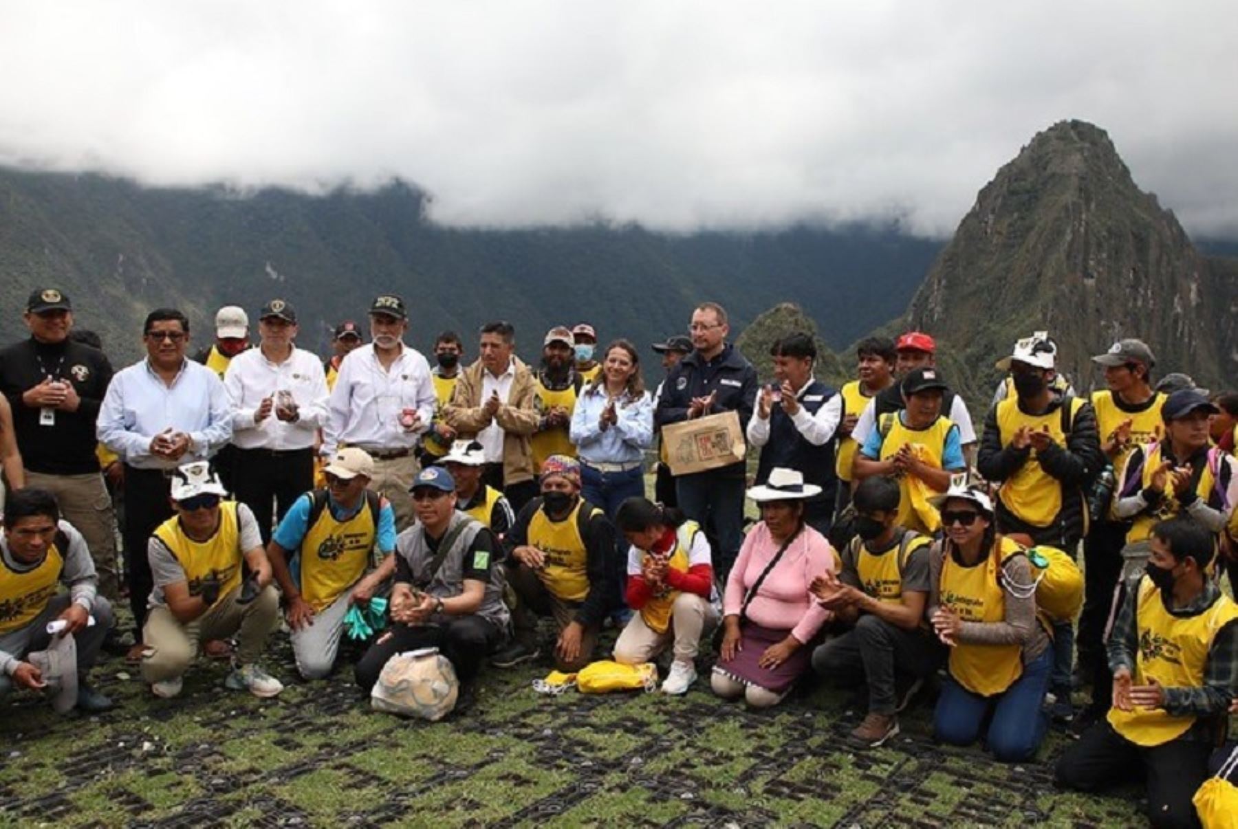 Inpe inicia en Machu Picchu megacampaña nacional para cuidar el medio ambiente
