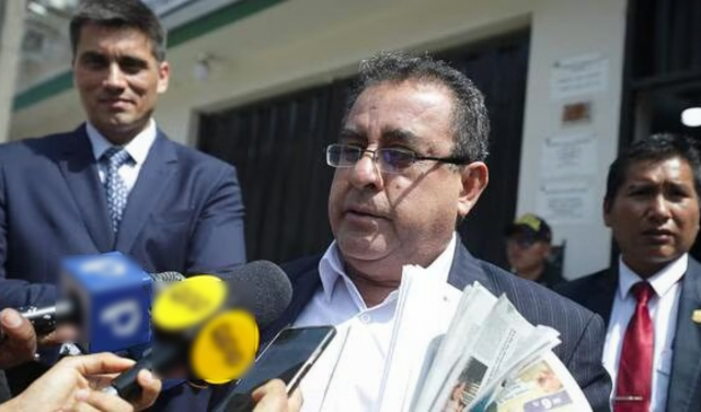Congresista Luis Picón recupera su libertad al levantarse su orden de captura