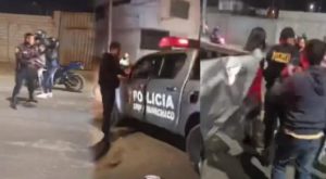 Efectivo PNP provoca accidente durante operativo en Trujillo
