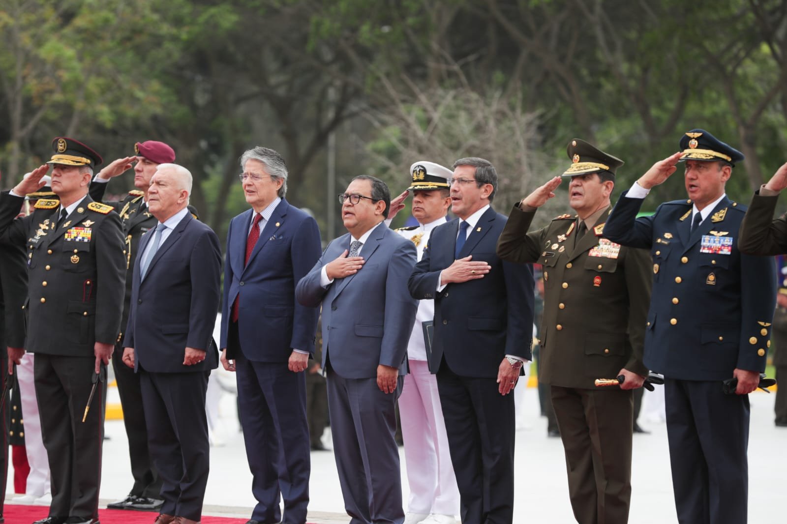 Presidente de Ecuador participó en homenaje a Próceres de la Independencia