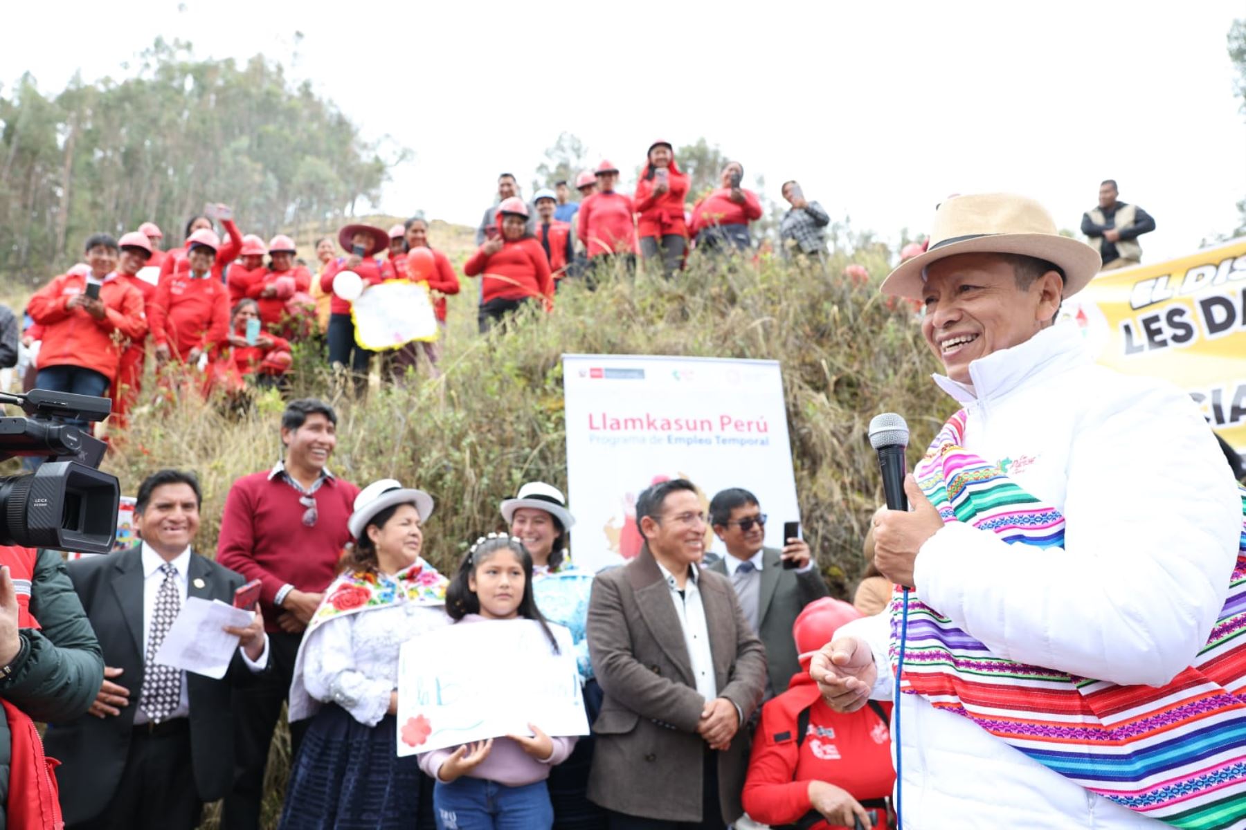 Ministerio de Trabajo anuncia más obras a través de Llamkasun Perú en Junín