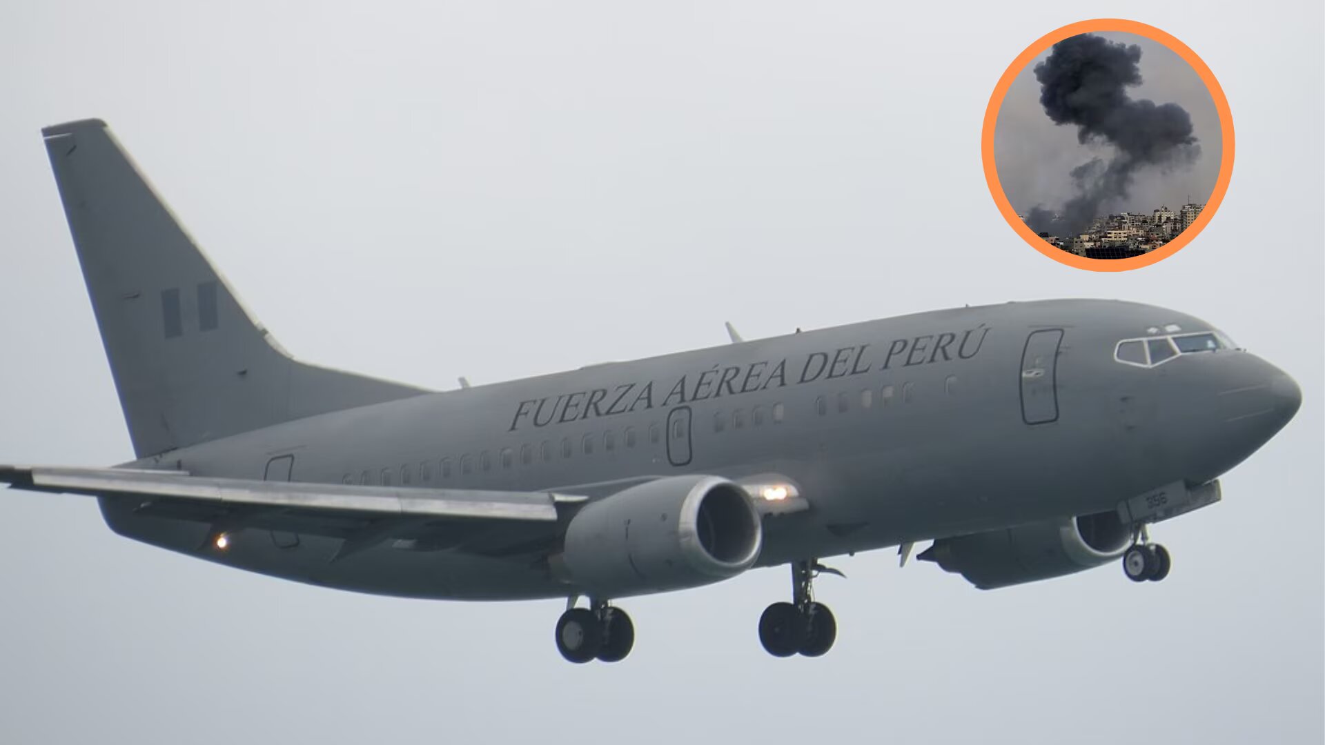 Avión presidencial se desplaza a Israel para evacuar a peruanos