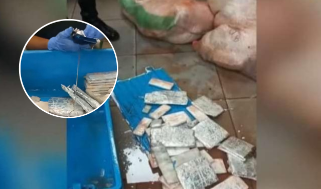Piura: mujer camufló celulares en jabas de pescado para ingresar a la cárcel