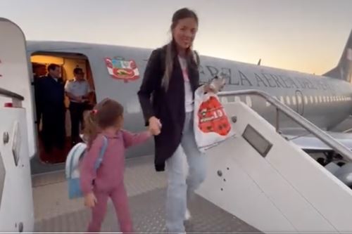 Los peruanos evacuados desde Tel Aviv llegaron a Roma sanos y salvos