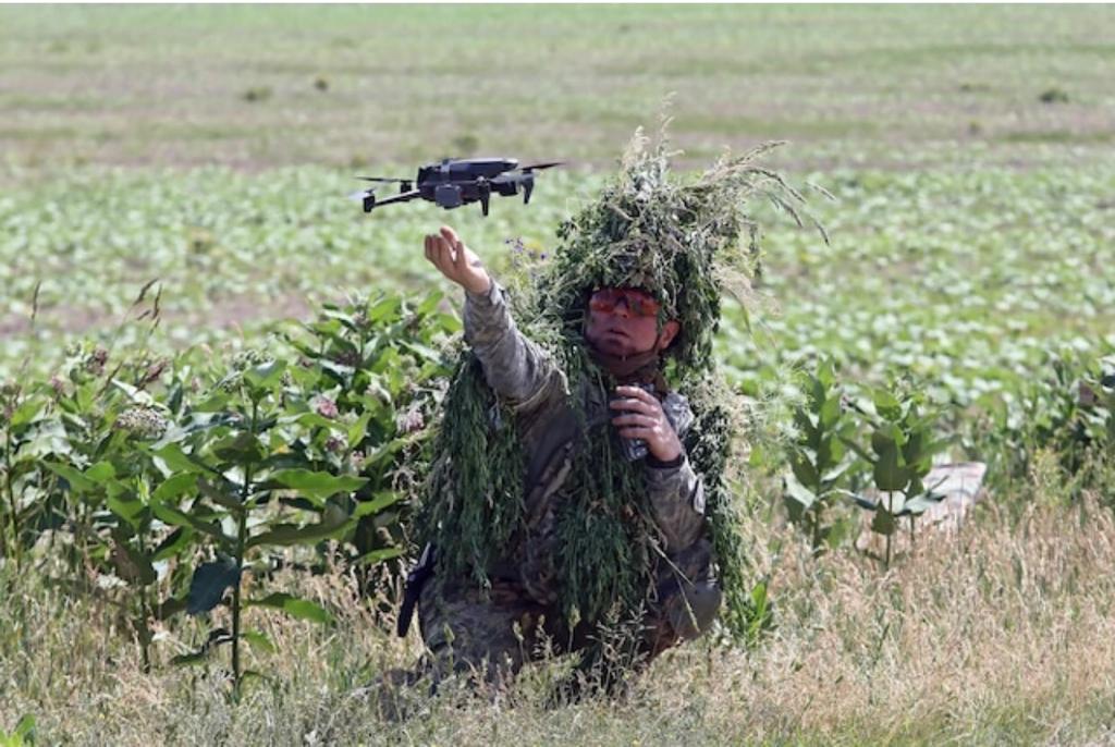 Ucrania derribó una nueva oleada de drones