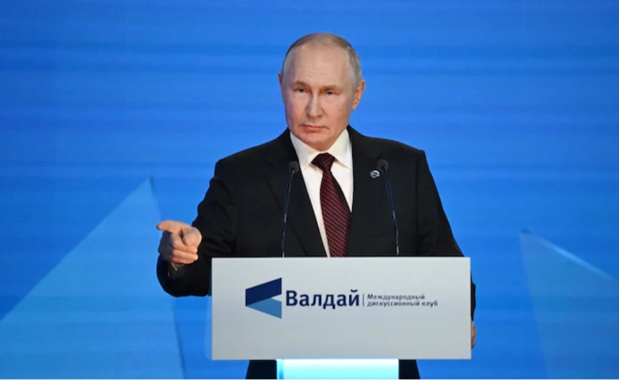 Putin lanza nueva amenaza en un nuevo discurso
