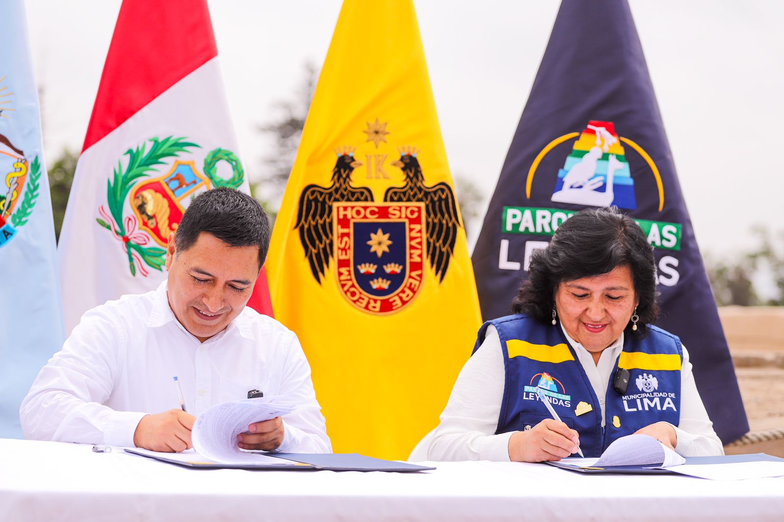 Municipalidad de Bellavista firmó convenio con Parque de las Leyendas