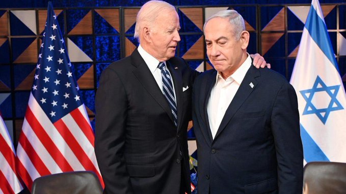 Joe Biden llega a Israel para reforzar apoyo militar. (Foto: redes sociales).