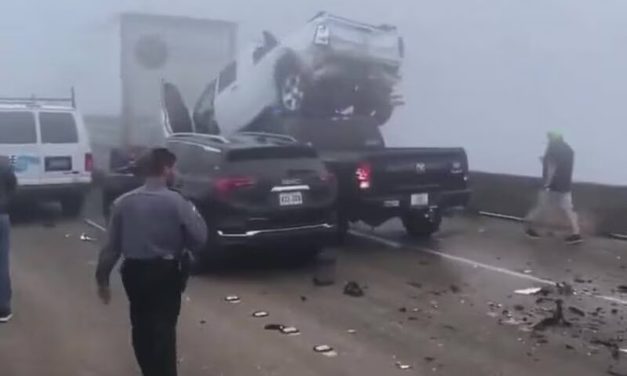 EE.UU: densa niebla desencadena accidente múltiple en Luisiana. (Foto: redes sociales).