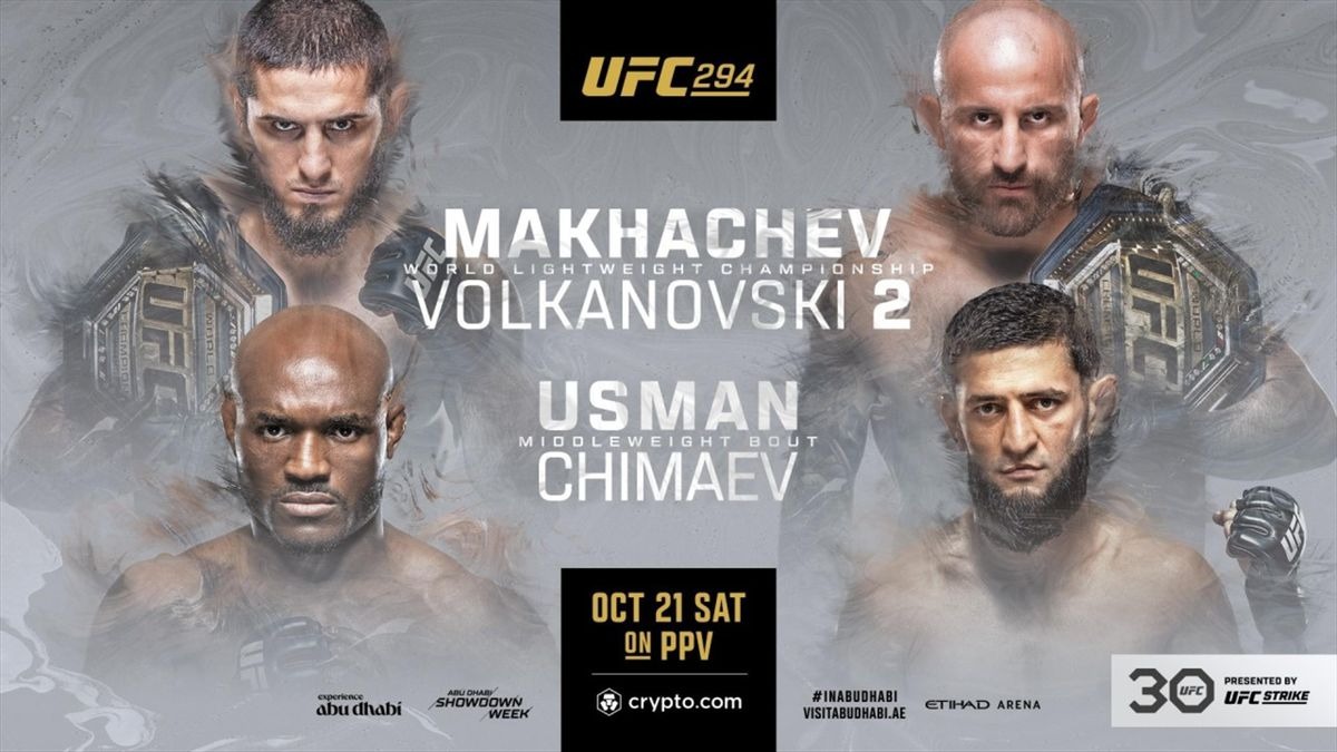 UFC 294: Makhachev vs. Volkanovski
