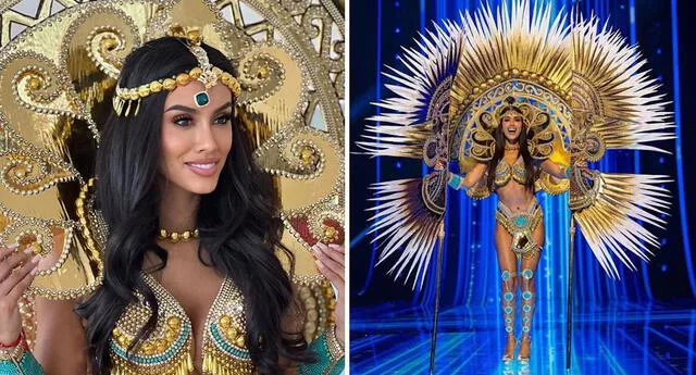 Camila Escribens brilla en Miss Universo 2023 con su desfile en traje típico