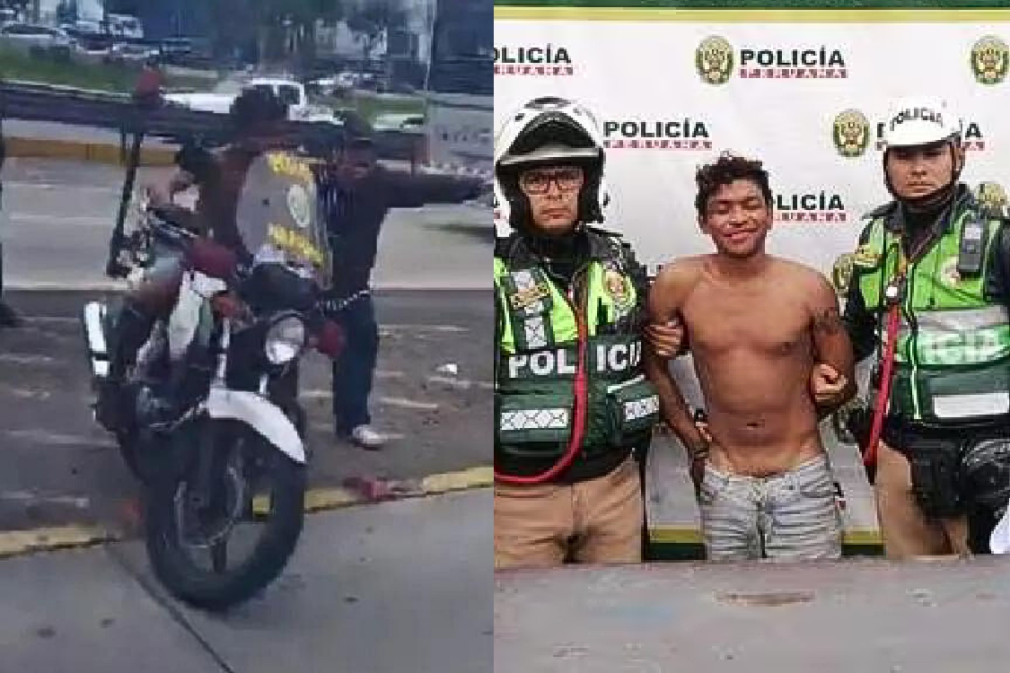 MP: solicitan prisión preventiva contra sujeto que robó moto policial